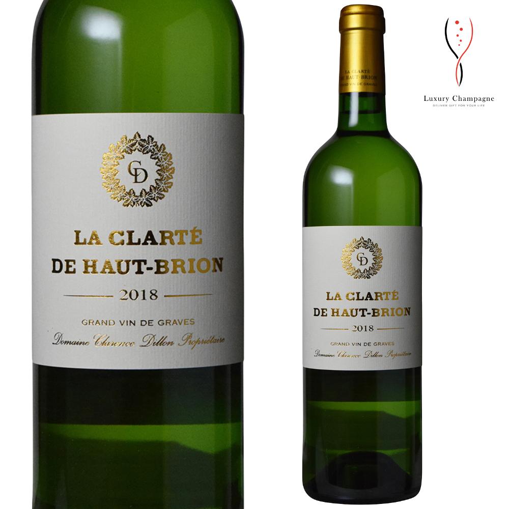 【送料無料】ラ・クラルテ・ド・オー・ブリオン 2018年 白ワイン 750ml La Clarte de Haut Brion Blanc white ボルドー ペサック・レオニャン 送料無料 贈答用 フランス ワイン Bordeaux シャトーオーブリオン ラミッションオーブリオン