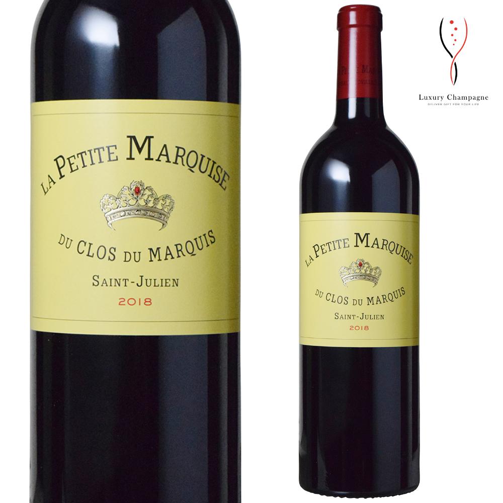 【送料無料】ラ・プティット・マルキーズ・デュ・クロ・デュ・マルキ 2018年 赤ワイン 750ml La Petite Marquise du Clos du Marquis Red ボルドー サンジュリアン メドック クロデュマルキ セカンドワイン フランス ワイン Bordeaux Grand Vin