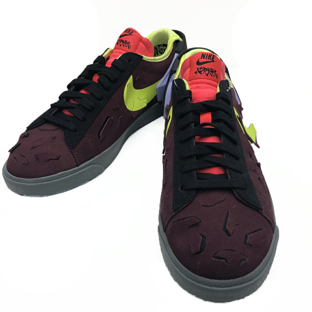 NIKE × ACRONYM BLAZER LOW / ナイキ × アクロニウム　 NIGHT MAROON/LEMON VENOM-BLACK　ブレイザー ブレーザー ロー ナイト マルーン 【DN2067-600】　26.5cm　未使用 本物 送料込み!!