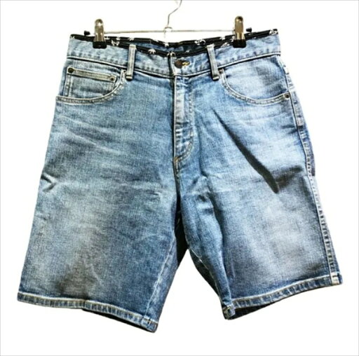 【中古】lucien pellat-finet ルシアンペラフィネ Logo Embroidery Denim Shorts ロゴ エンブロイダリー ショーツ デニムパンツ ショートパンツ ハーフパンツ ライトブルー size=28【DE-140H】本物 送料込み!! 【中古】lucien pellat-finet ルシアンペラフィネ Logo Embroidery Denim Shorts ロゴ エンブロイダリー ショーツ デニムパンツ ショートパンツ ハーフパンツ ライトブルー size=28【DE-140H】本物 送料込み!!