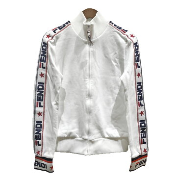 FENDI×FILA　フェンディ×フィラ　ロゴテープ　セットアップジャージ　【FAF069 / FAB156】 size=42　レディース　中古品　本物　送料込み!!