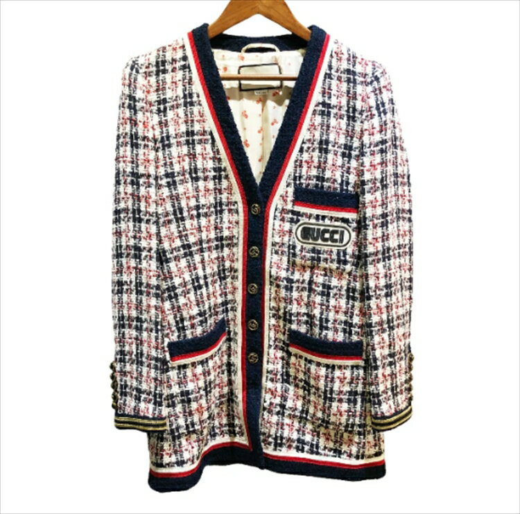 楽天市場】ジャケット グッチ(柄チェック)(レディース 楽天市場】ジャケット グッチ(柄チェック)(レディース