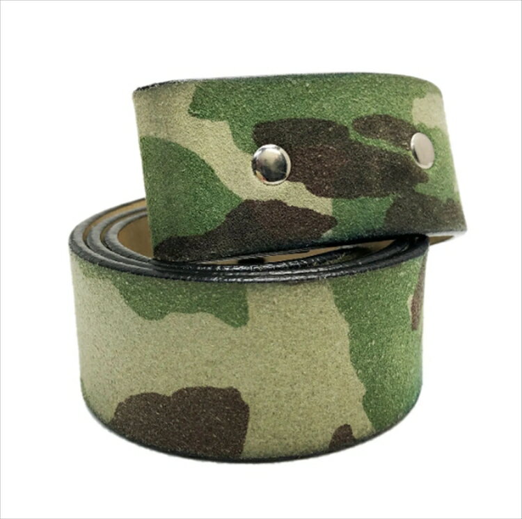 【中古】lucien pellat-finet ルシアンペラフィネ Swede Camouflage Belt スウェード カモフラージュ ベルト【約75cm】本物 送料込み!!