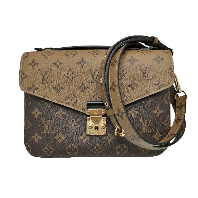 ルイヴィトン　ポシェット 未使用品 LOUISVUITTON ルイヴィトン モノグラム・リバース ポシェット・メティスMM 2WAY ショルダーバッグ M44876 レディース本物 送料込み 送料無料!!