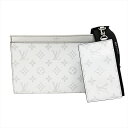 【中古】LOUISVUITTON ルイヴィトン モノグラム ガストン・ウェアラブル ウォレット タイガラマ ショルダーバッグ オプティック ホワイト レザー メ...