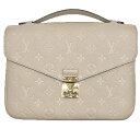 【中古】LOUISVUITTON ルイヴィトン モノグラム・アンプラント ポシェット・メティスMM M44881 2WAYハンドバッグ トゥルトレール・クレーム...