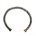 FRED フレッド スティールケーブル LM ラージモデル ブレスレット バングル【6B0111】スチールケーブル ピンクゴールドメッキ加工 ステンレススチール...
