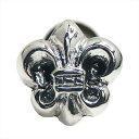 【中古】ChromeHearts クロムハーツ CO BS FLR BSフレアスタッド ピアス SV925 シルバー 本物 送料込み!!