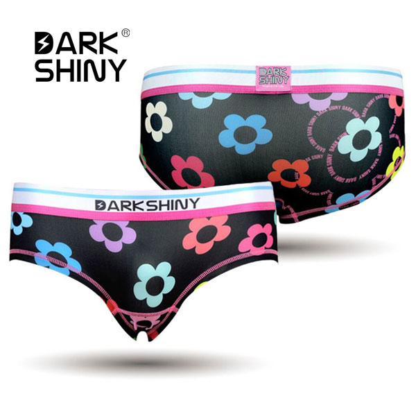 【DARK SHINY】Blossom・ブロッサム / LBBT19 ダークシャイニー レディース ボクサー ショーツ【2点以上ご購入でメール便送料無料】