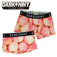 【バレンタイン ギフト】【DARK SHINY / ダークシャイニー】【ペア】PEACH・ピーチ / YLMM62&YLLB32 イエローラベル メンズ レディース ボクサーパンツ