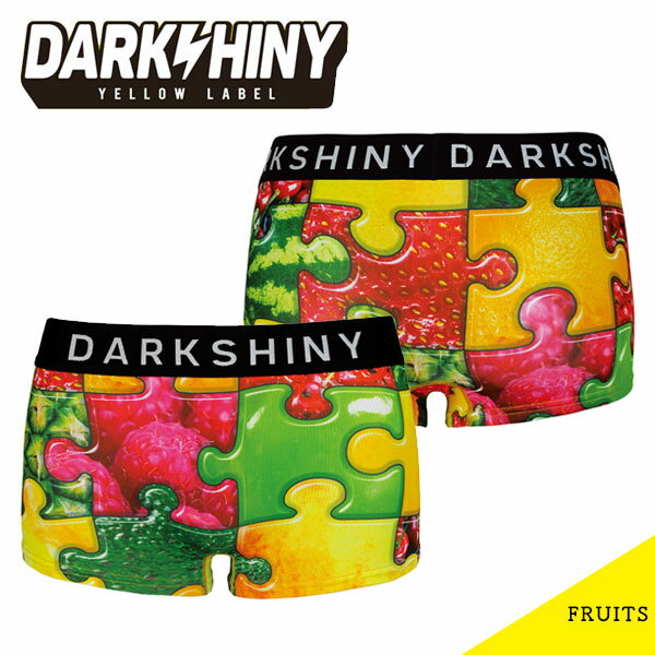 【DARK SHINY】【新作】FRUITS・フルーツ YLLB24 / ダークシャイニー レディース ボクサーパンツ【メール便可】【クリスマス ギフト】