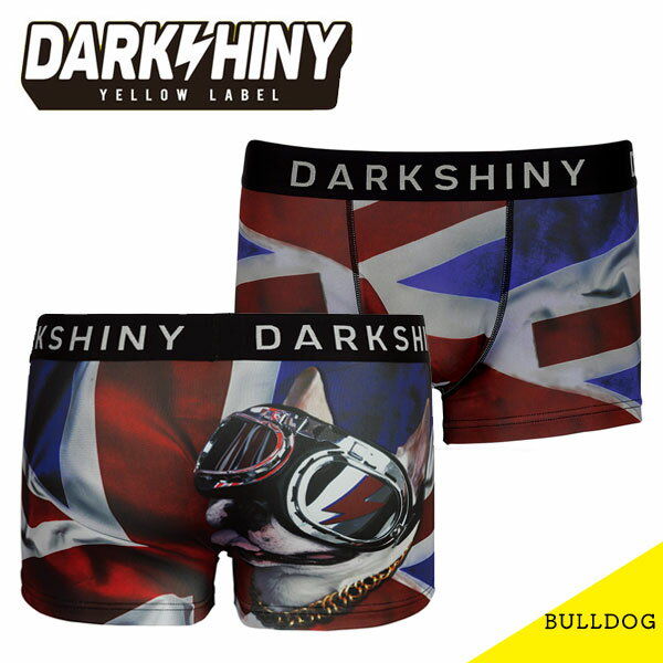 【DARK SHINY】BULLDOG・ブルドック YLMM43 / ダークシャイニー メンズ ボクサーパンツ【取り寄せ】【メール便送料無料】