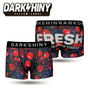 ＼父の日 ギフト2024／残りわずか！【DARK SHINY/ダークシャイニー】 FRESH CHERRY チェリー / YLMM24 メンズ ボクサーパンツ【メール便送料無料】