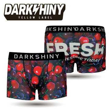 【DARK SHINY/ダークシャイニー】 FRESH CHERRY・チェリー / YLMM24 / メンズ ボクサーパンツ【メール便送料無料】