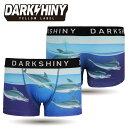 【残りわずか】【DARK SHINY】DOLPHINS イルカ / YLMM56 ダークシャイニー メンズ ボクサーパンツ【取り寄せ】【メール便送料無料】