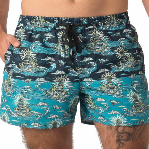 ＼在庫限り！再入荷なし★限定クーポン／【69SLAM】KRAKEN・クラーケン / SEBKEK-PM ロックスラム メンズ 水着 スイムウェア ショート丈【送料無料】