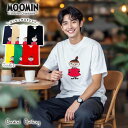\限定 1,000円OFF!/【MOOMIN×cordial clothing】リトルミイ 彩色 プリント Tシャツ 日本製 綿100% ムーミンキャラクター レディース Uネック ラウンド T / 半袖 カットソー ゆったり きれいめ ブランド CC1041002【S/M/Lサイズ】【7color】