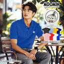 \1,000円OFF!/【新色・大きいサイズ入荷】【MOOMIN】 UVカット!速乾!消臭!リトルミイ ワッペン ポロシャツ / ムーミンキャラクターズ 日本製 レディース メンズ ユニセックス ワンポイント 半袖 / CC1041135【cordialclothing】【送料無料】