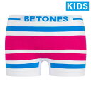 【BETONES】AKER・BLUE×PINK / アケル ビトーンズ キッズ ボクサー パンツ【KIDS】【取り寄せ】2点以上ご購入でメール便送料無料