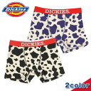 \男性 ギフト 2025/【Dickies】DK COW PATTERN 2color / 70021500 ディッキーズ メンズ ボクサーパンツ ロゴ 牛柄 ...