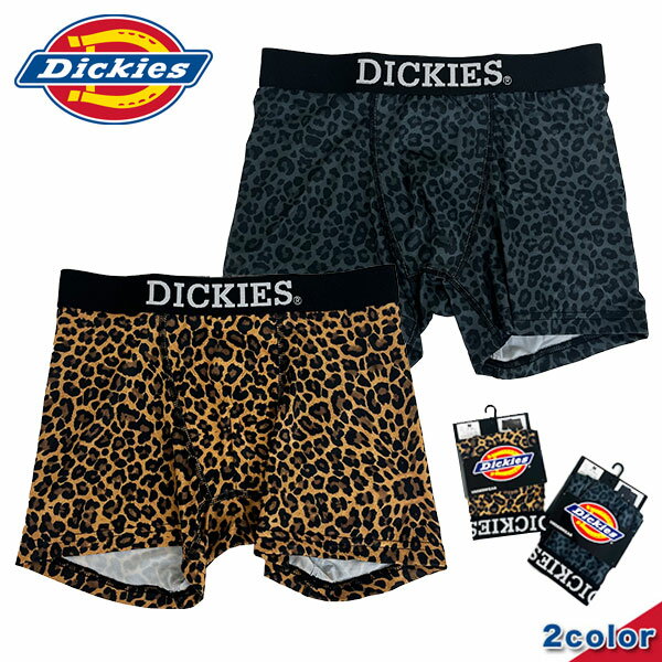 ＼父の日 ギフト2024／【Dickies】DK Leopard / 80374100 ディッキーズ レオパード柄 メンズ ボクサー パンツ （M・L・LL サイズ）【メール便送料無料】
