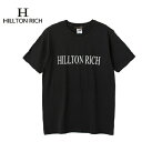 yHILLTON RICHzqgb` NEW BIG LOGO TVc / BLACKy[֑z