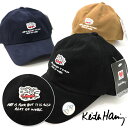 【残りわずか】ベルトでサイズ調節可能！Keith Haring(キース・ヘリング) ワンポイント ロゴ 刺繍 キャップ★【TD】【CAP/帽子】【宅配便のみ】