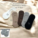 \スーパーSALE ★12/11迄/お得な3足セット♪ アシンメトリー スマイル メンズ スニーカー ソックス フットカバー 男性 浅履き 靴下【6color】...