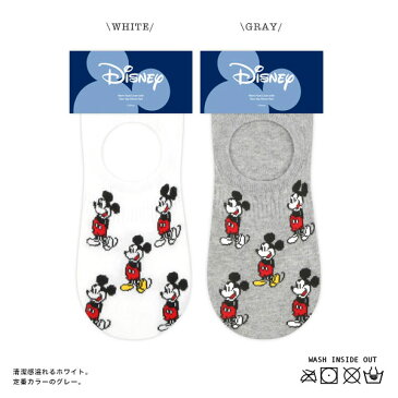 お得な3足SET♪大人の為の ミッキーマウス アイコン デザイン メンズ フットカバー / スニーカー ソックス・靴下 3color【Disney】【メール便選択で送料無料】