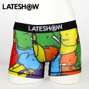 【再入荷】【LATESHOW】KING OF KINGS / 80381500 レイトショー メンズ ボクサーパンツ 男性下着 【2点以上ご購入でメール便送料無料】