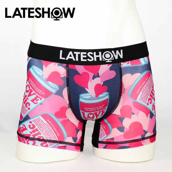 【LATESHOW】LOVE HOLIC /レイトショー メンズ ボクサーパンツ 2点以上で送料無料【メール便可】【ハロウィン ギフト】