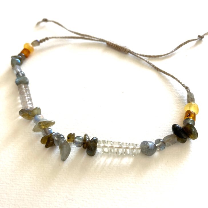 ラブラドライトブレスレット