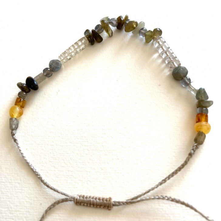 ラブラドライトブレスレット