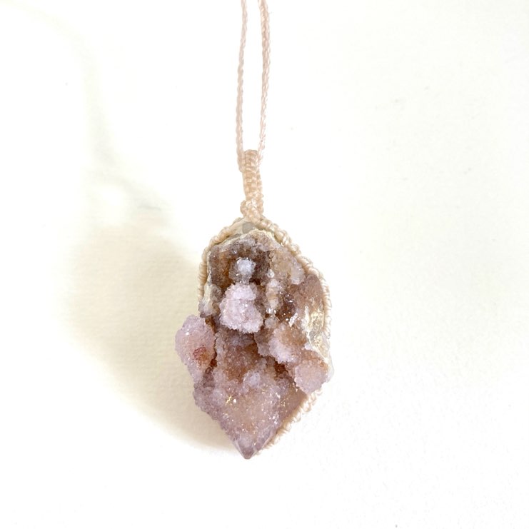 スピリットクォーツペンダント ヤマアラシ水晶 ヒーラー ヒーリングストーン