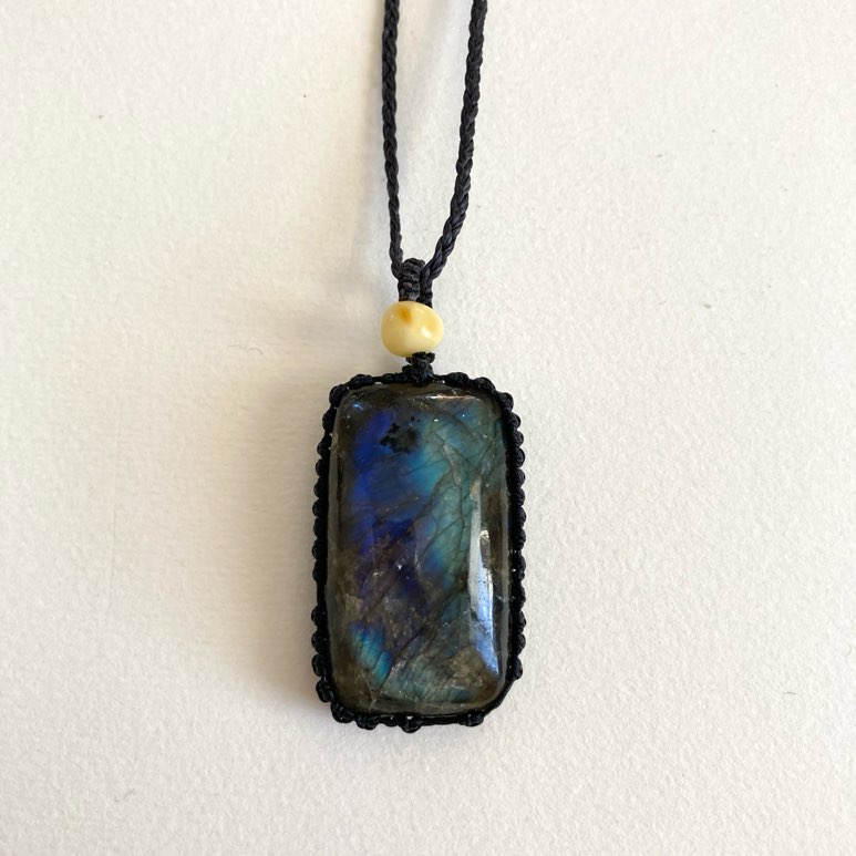 樂天商城 - ラブラドライトペンダントlabradorite ラブラドライト