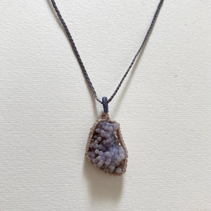 グレープカルセドニーペンダント グレープアゲート