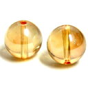 ゴールデンオーラ 14.0mm玉 1粒売り ラウンド 天然石ビーズ 丸玉 アクセサリーパーツ バラ売り 穴空 パワーストーン