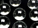 人工 水晶丸玉 25mm玉 1個売り 透明度高い 水晶球 球体 置物 原石 Quartz クリスタル クォーツ 水晶玉 パワーストーン
