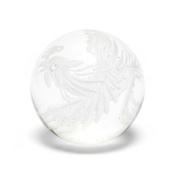 四神手彫り 鳳凰彫刻 高品質 水晶丸玉 20mm前後 四神相応 彫刻置物 素彫り...