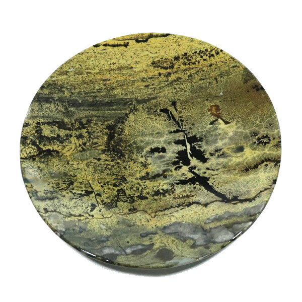 1点物 景観 皿 ジャスパー 直径-208mm 置物 天然石 パワーストーン 1