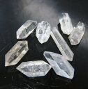 天然石 ハーキマーダイヤモンド クォーツ(原石)約10〜30×6.5〜20mm（穴なし）1個