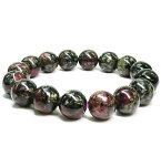 ブレスレット ユーディアライト 12.0mm玉 内径 約17cm 天然石ビーズ 丸玉 ユーディアライト 天然石 アクセサリーパーツ ハンドメイド 穴空き バラ売り パワーストーン