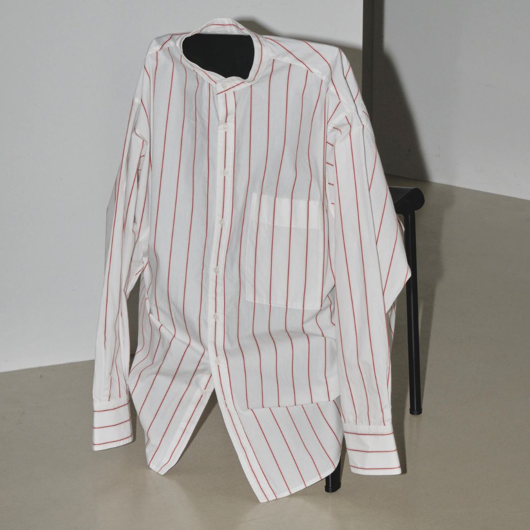 TODAYFUL/トゥデイフル Stripe Over Shirts(ストライプオーバーシャツ) オーバーシャツ 日本製ストライプ生地 古着風 レイヤードコーデ カラーで素材が異なる