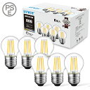 30日20時〜24時全品P5倍★LED電球 E26口金 6個入 エジソン 電球 led 60W形相当 電球色 806lm 6W led電球 フィラメント電球 2...