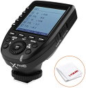 【正規品 技適マーク付き 日本語説明書付】Godox Xpro-C 送信機 TTL 2.4Gワイヤレスフラッシュトリガー 高速同期 1/8000s 大画面 LCD スクリーントランスミッタ 互換性 Canon EOS カメラ用