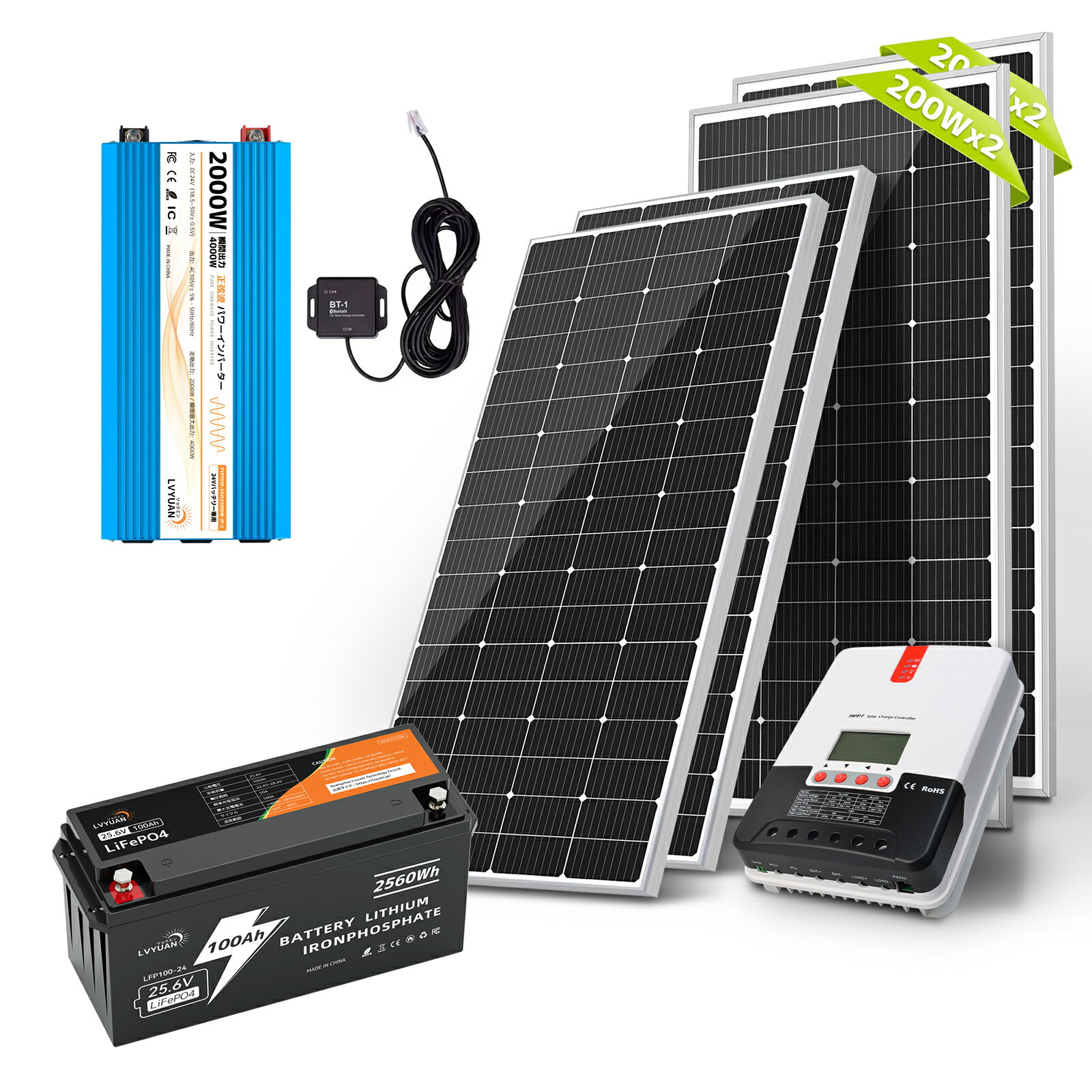 太陽光パネル世界1　サンパワー250W　10枚セット サンパワー 社製 高効率セル対応 120W ソーラーパネル セミ