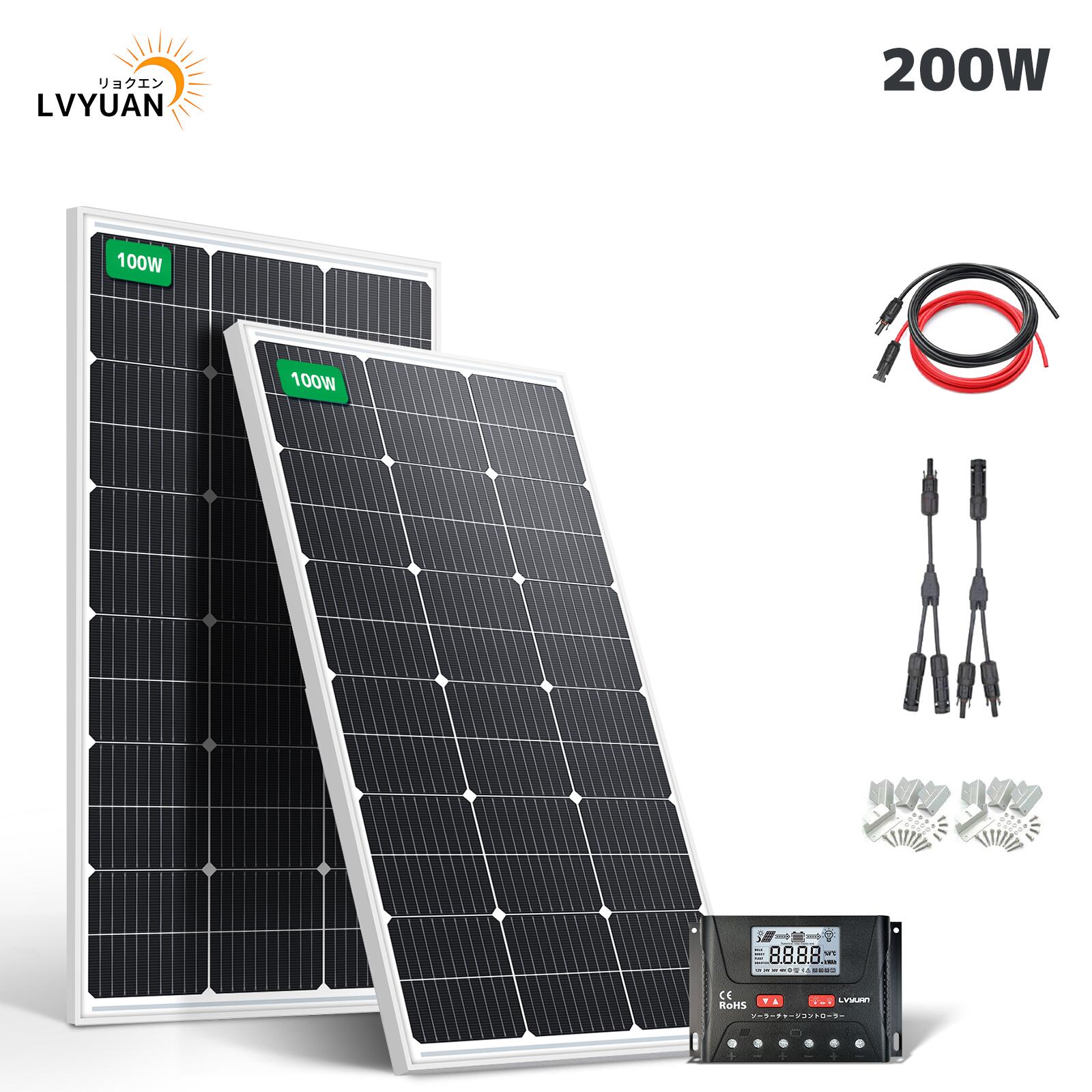 LVYUAN PWM 20A ¿ǽ顼㡼ȥ顼 12V24V 10%OFF LVYUAN 200W PERC ǽ ñ뾽 顼ѥͥ 巿  100W2