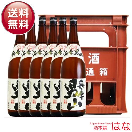 【P箱で発送いたします】名城 兵庫男山 1．8L プラケース販売(1．8L×6本)【同梱不可】＜日本酒 辛口 一升瓶＞