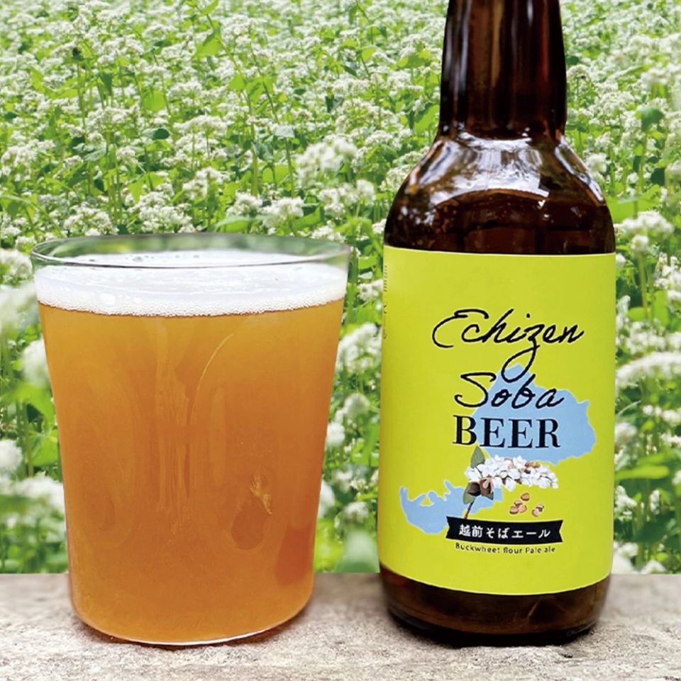 【福井県産】越前そばエール 330ml×10本セット 国産クラフトビール 蕎麦使用 地ビール お取り寄せ ビールセット 自宅用 ギフト プレゼント 国産ビール 蕎麦ビール