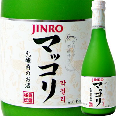 JINRO（ジンロ） マッコリ 瓶 375ml【韓国焼酎でおなじみの眞露から登場】＜御中元 ギフト プレゼント Gift お酒＞